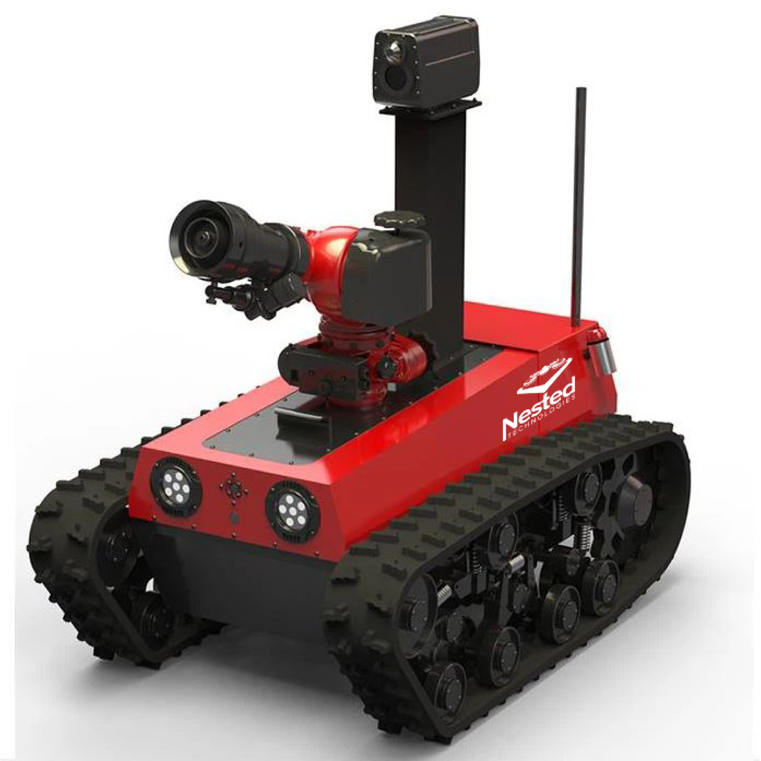 Fire Guard - A multifunctional fire suppressant robot